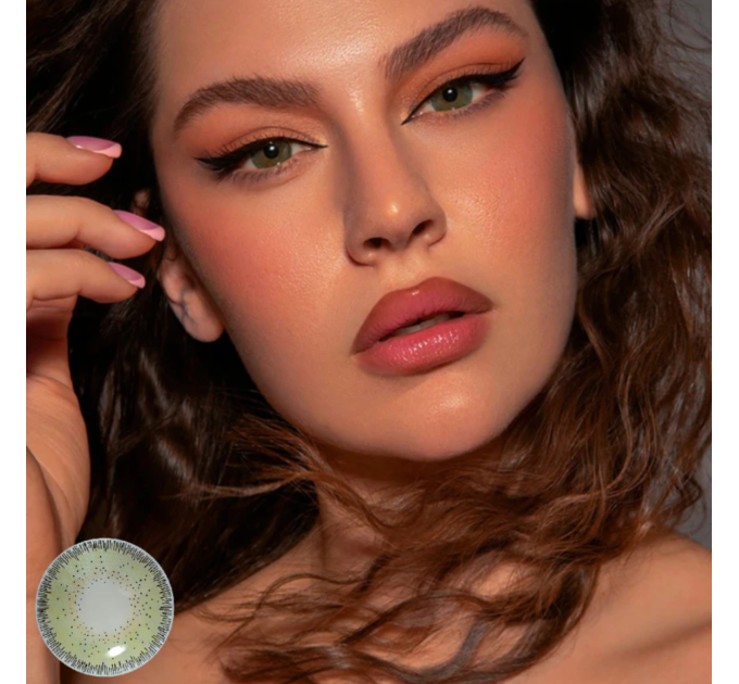 Зелені Контактні Лінзи - Айс Софт Грін